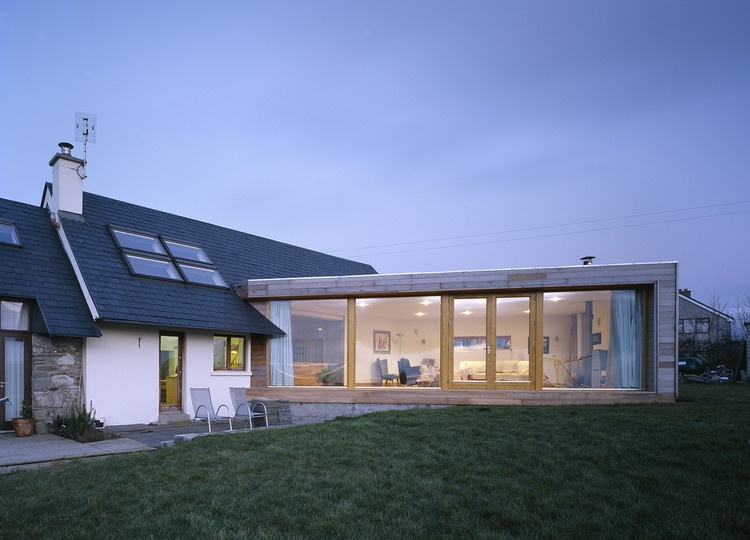 House extension project in Ireland