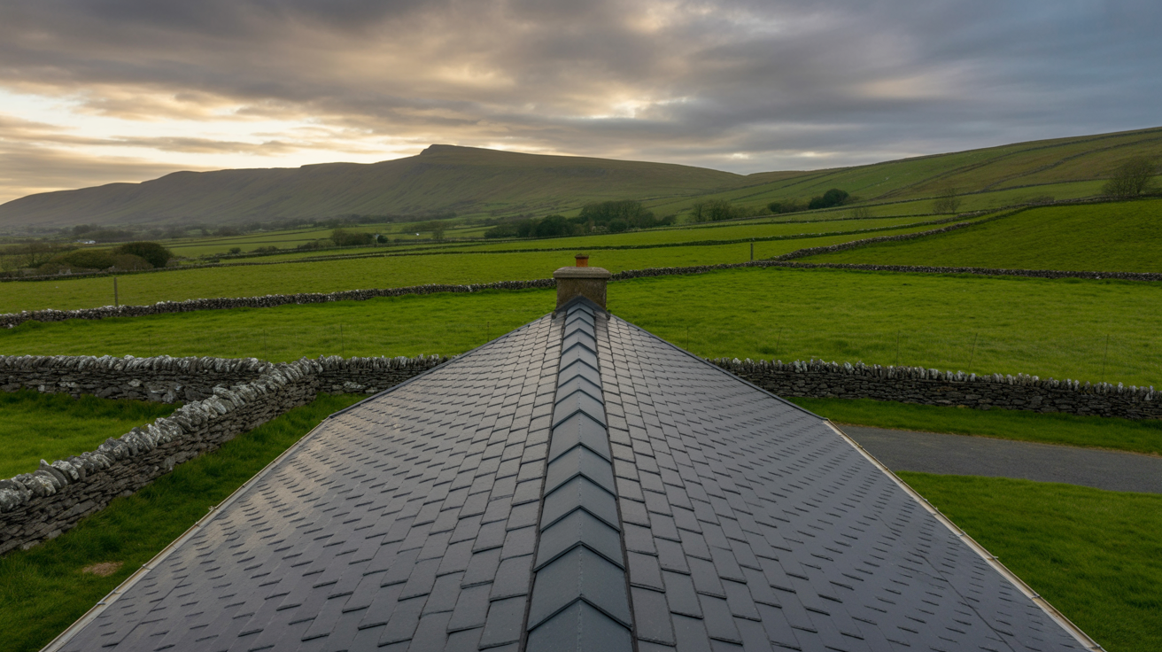 Beautiful Irish cottage with quality roof in Donegal countryside